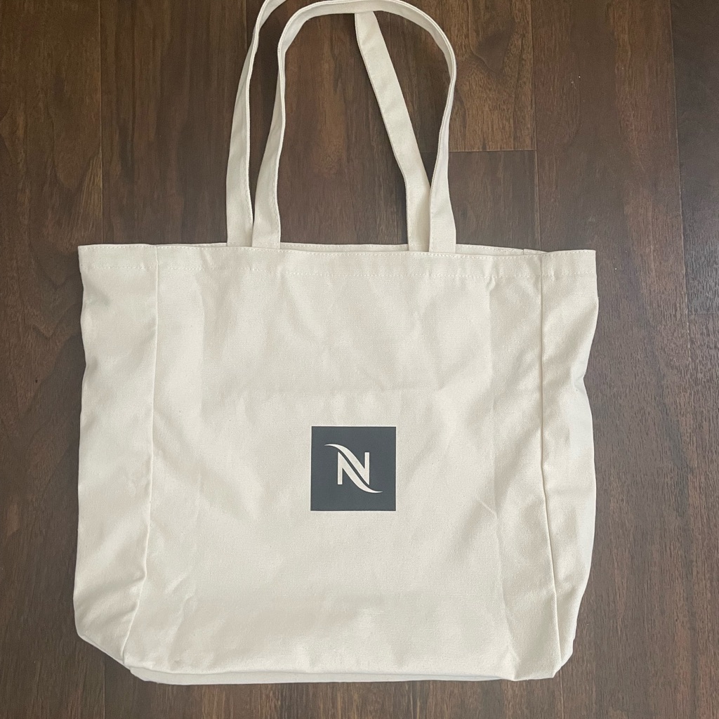 Nespresso Cream Tote Bag Nespresso Cream Tote Bag